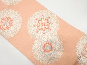 華紋織り出し　袋帯